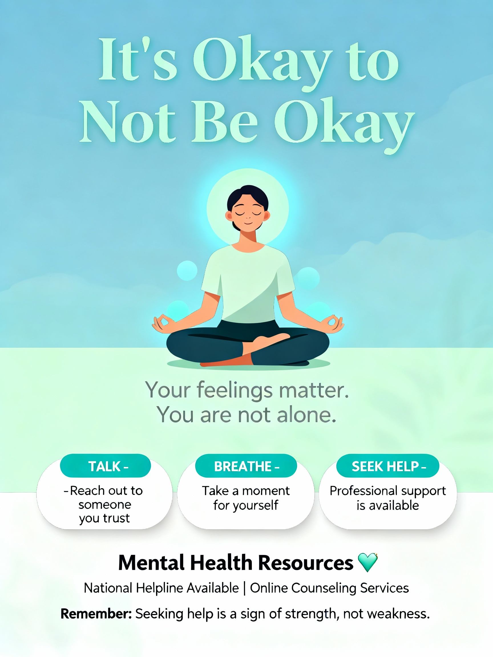 mental health awareness poster example