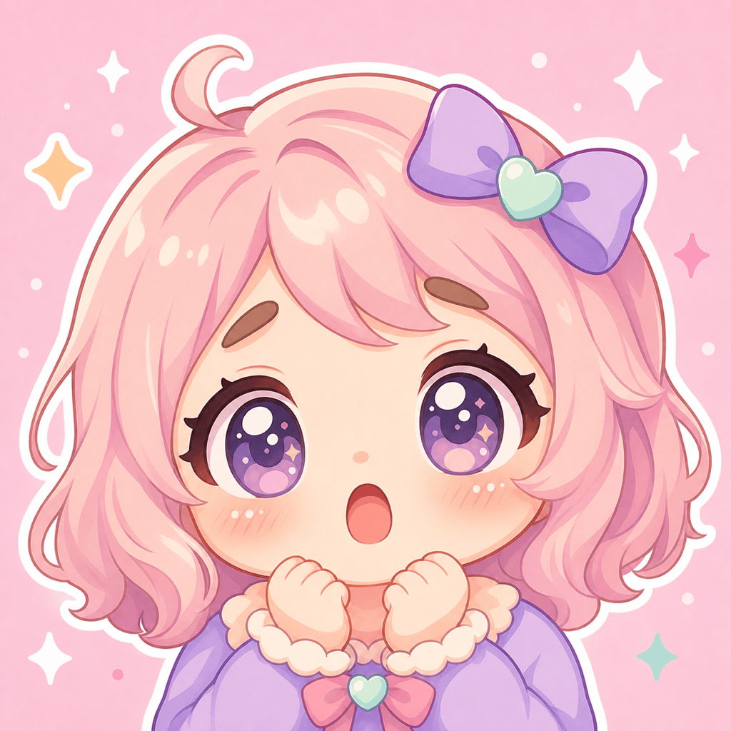 cute surprised face cartoon