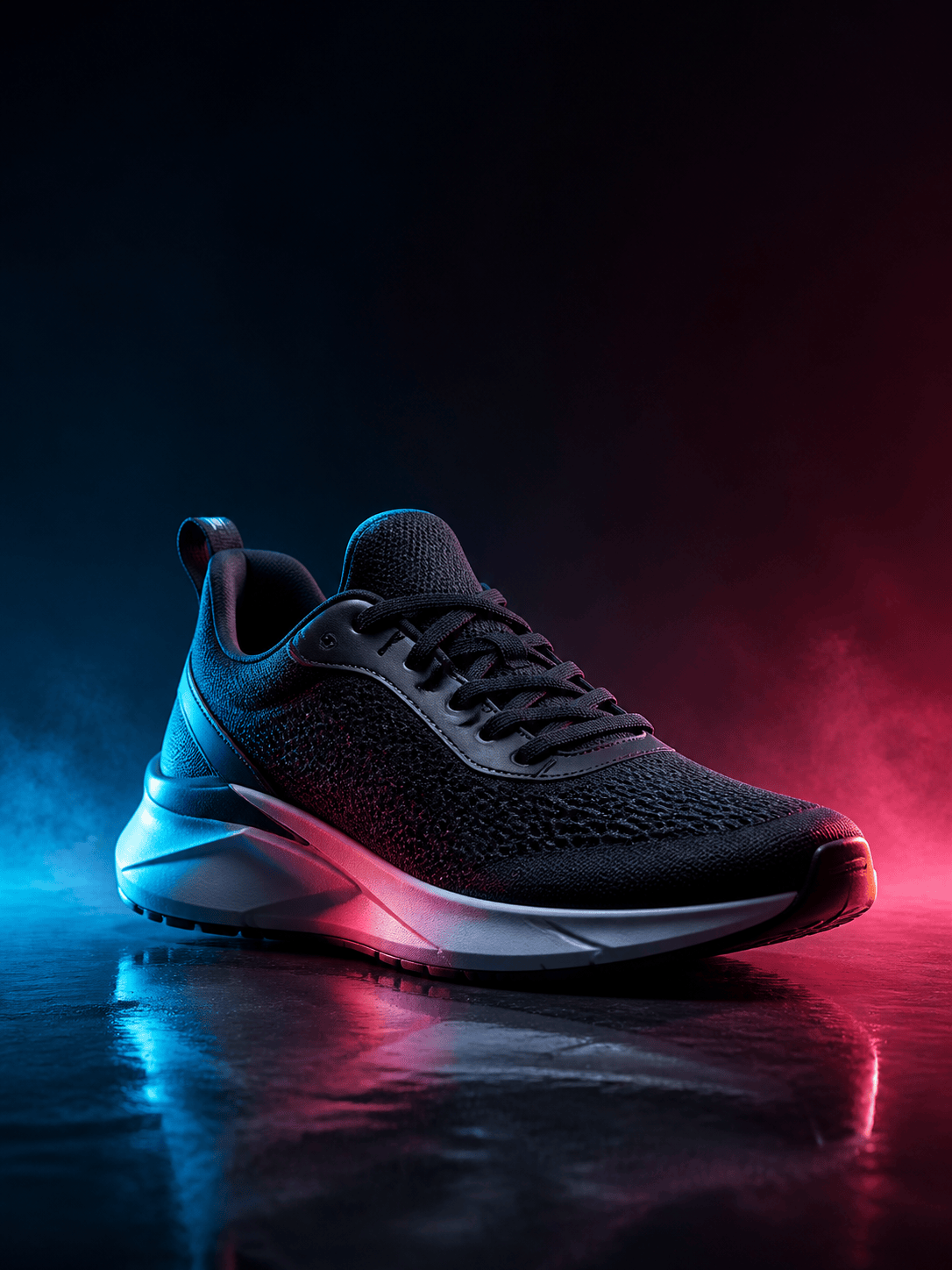 neon product photo effect