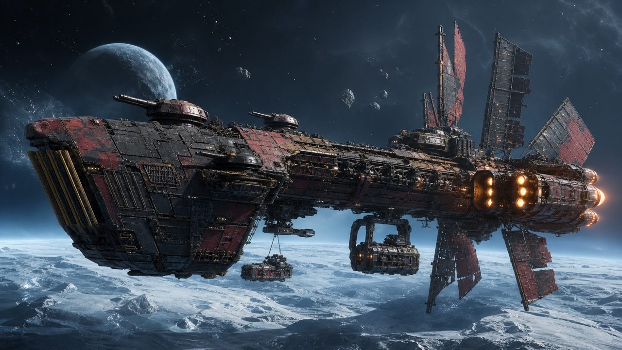 AI pirate flagship concept