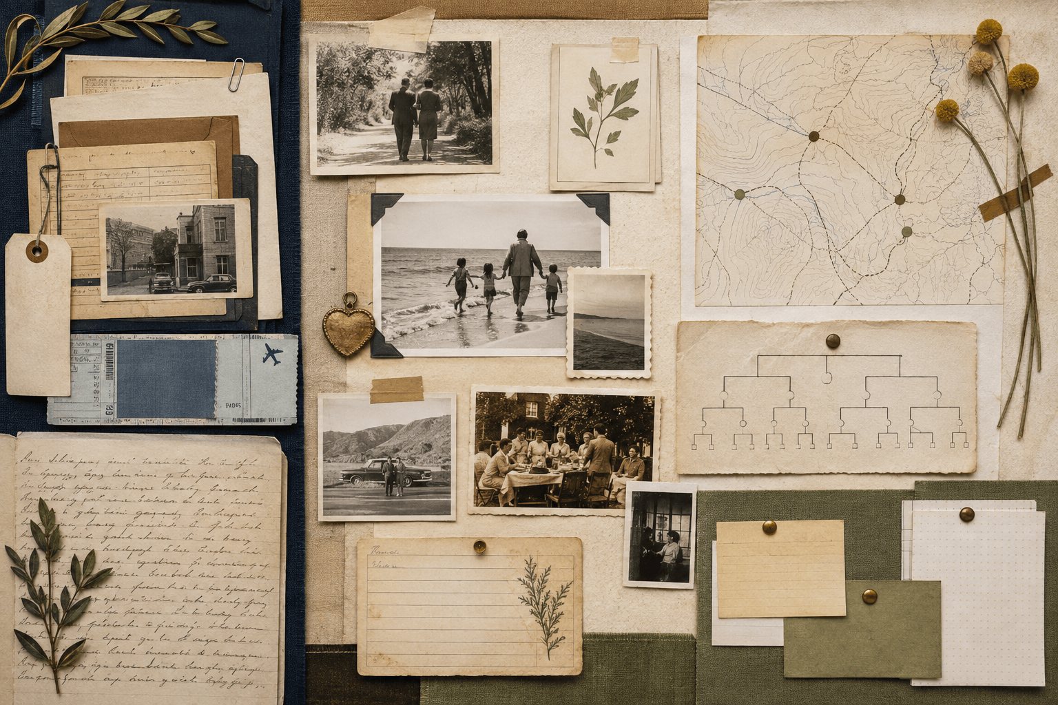 Heritage story board example