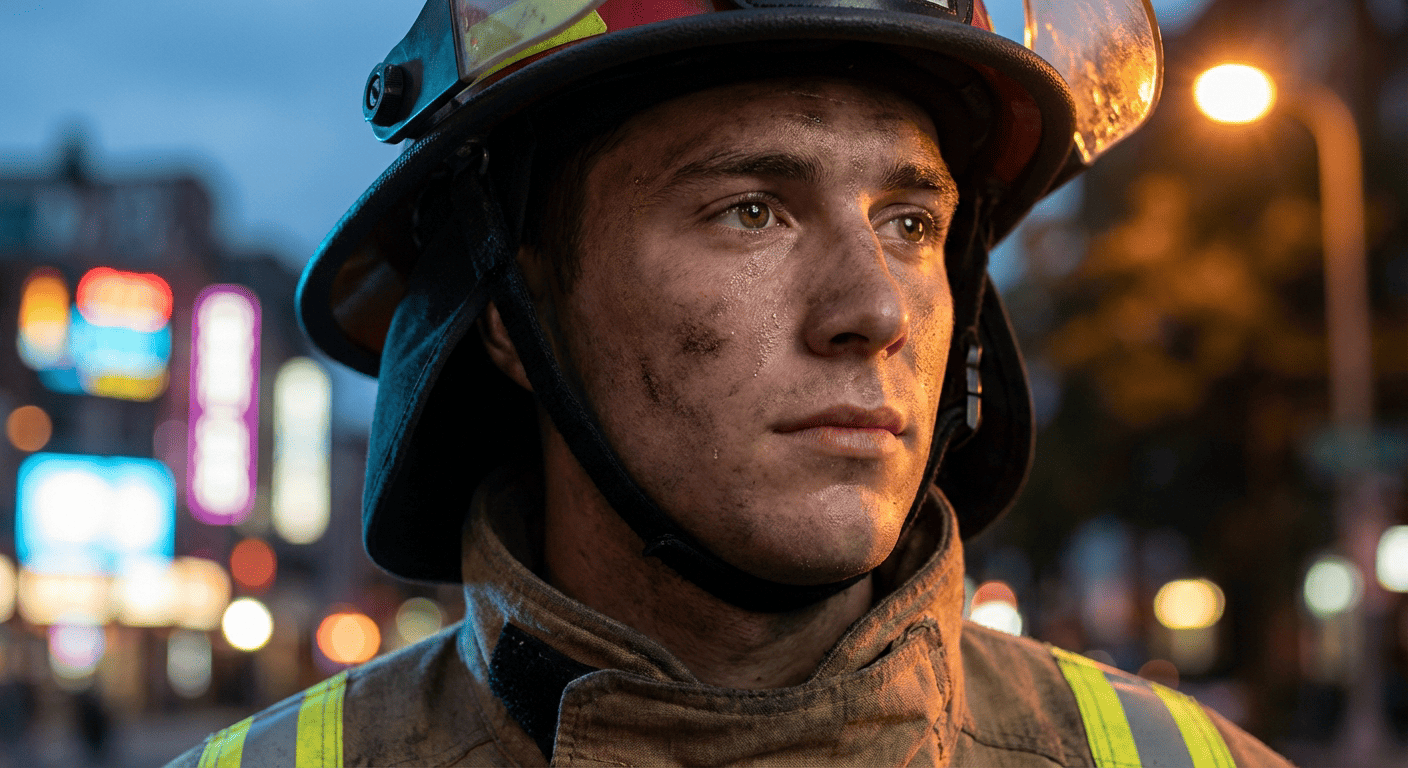 realistic nano banana pro prompt result of a cinematic hero portrait