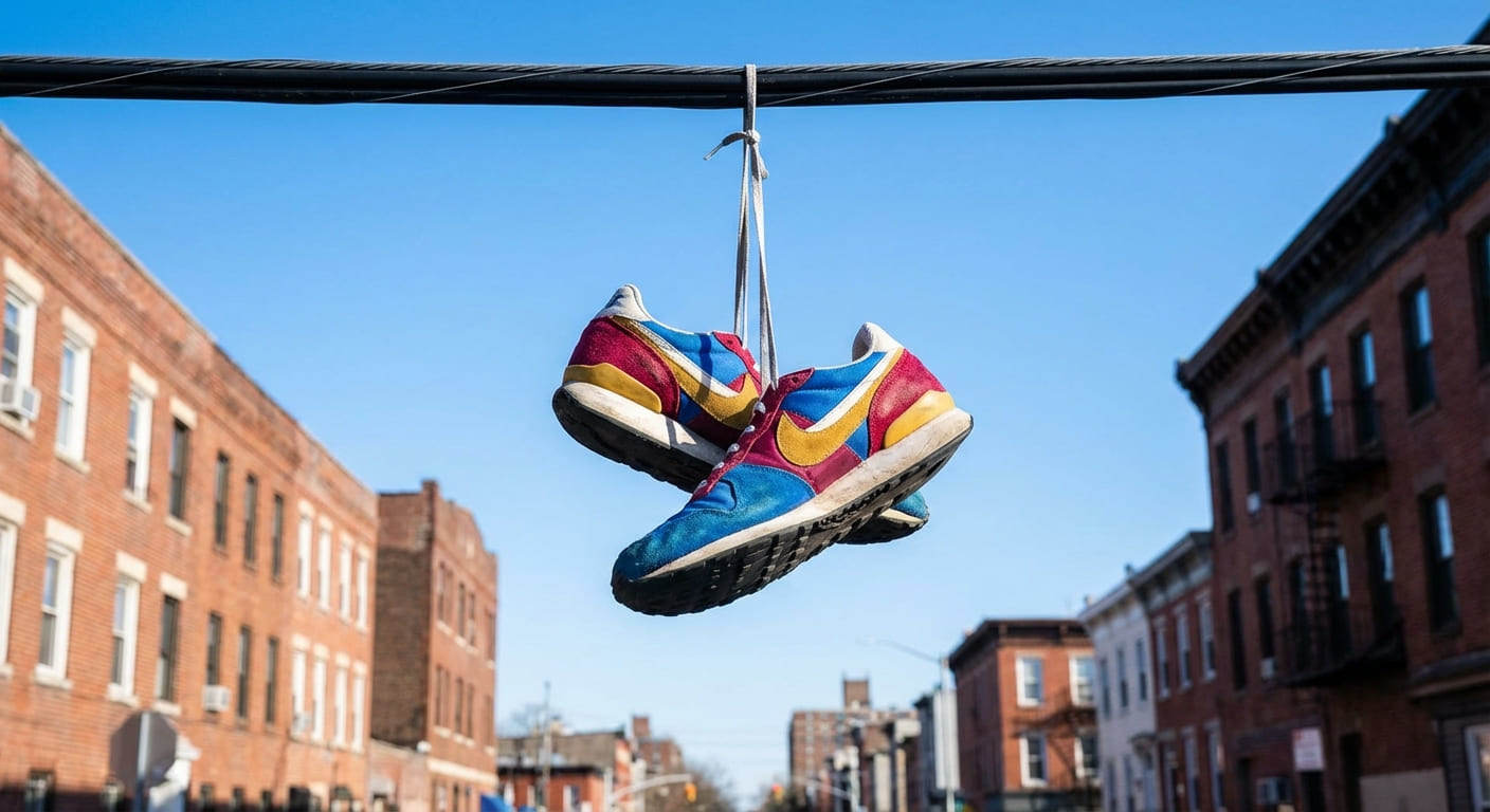 nano banana pro urban sneaker photography prompt