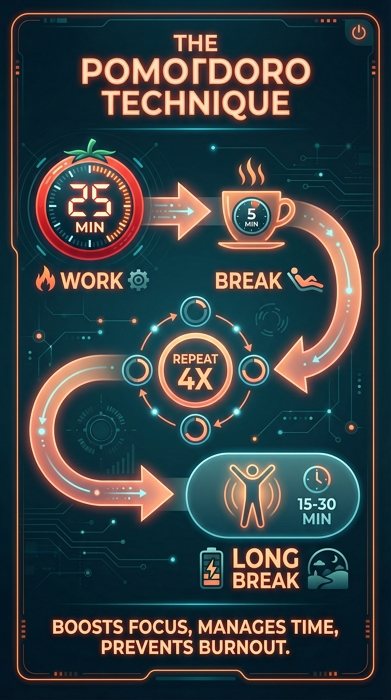 ai productivity hacks tips visual guide