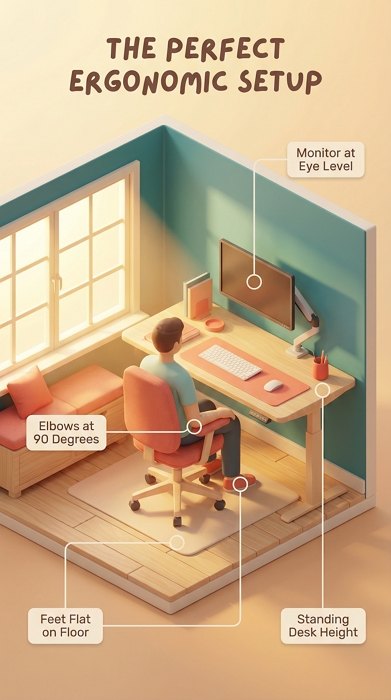 ai remote work home office setup