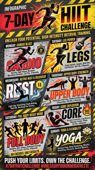 ai fitness workout plan weekly schedule