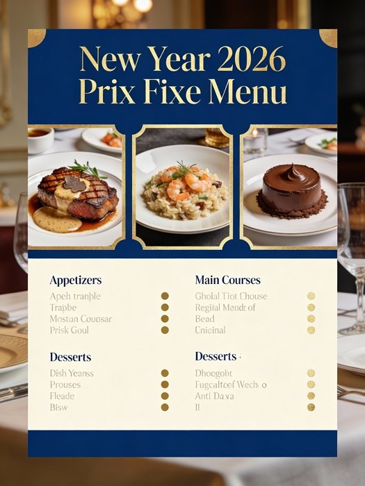 Restaurant menu design dining 2026