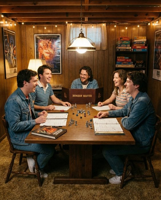 stranger things stranger things basement dungeons dragons