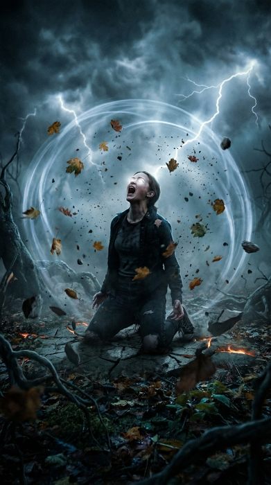 energy wave burst - psychic shockwave power ai effect