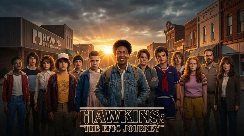 stranger things stranger things group pho