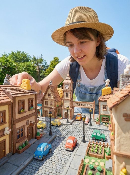 疯狂动物城自拍 ai 照片 啮齿动物区 小