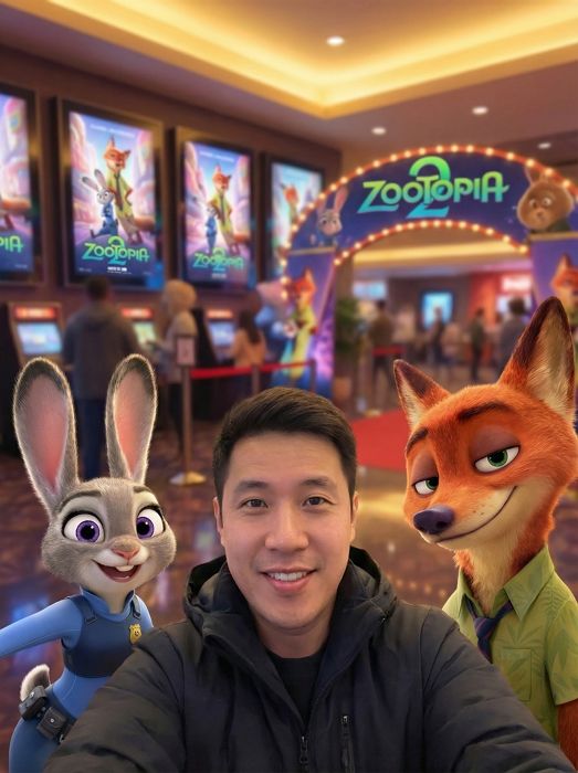 疯狂动物城自拍 ai 照片 朱迪 尼克 电影