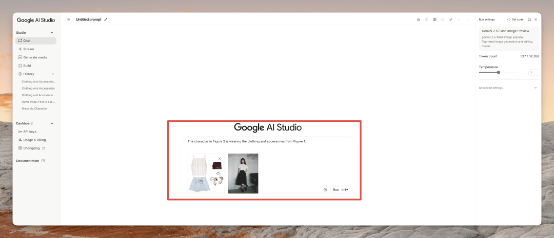 bearbeite bilder mit nano banana im google ai studio