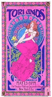 bob masse handbill fuer eine tori amos show