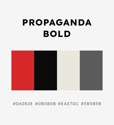 Modern Twist color palette