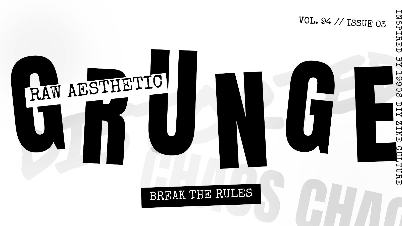 grunge typography messy fonts