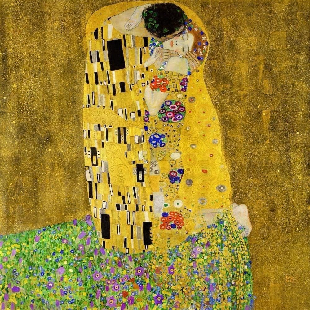 der kuss von gustav klimt