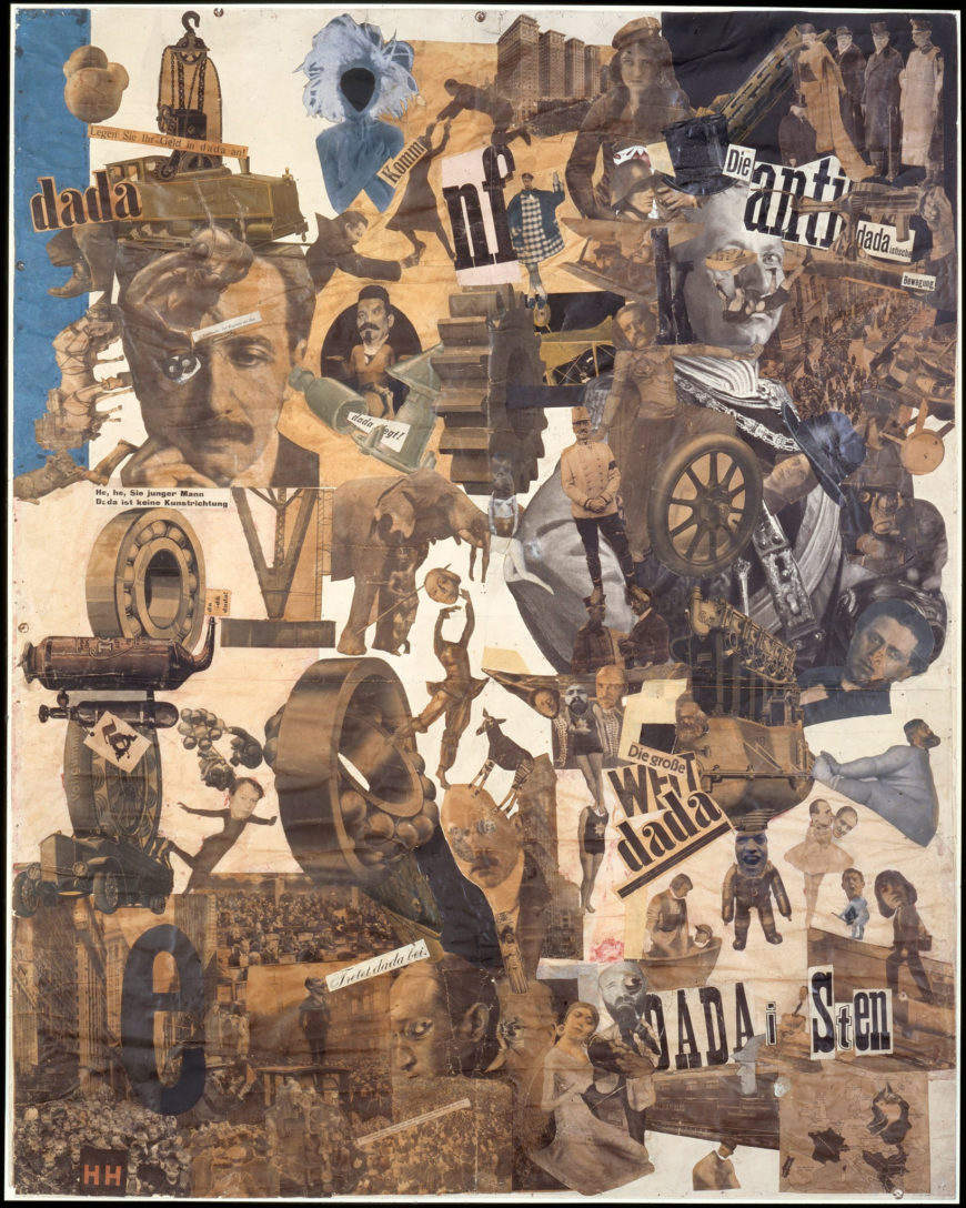 dada graphic design example of hannah höch