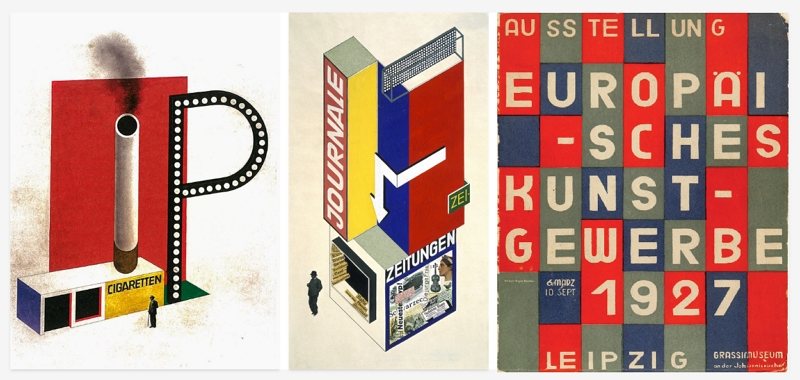 herbert bayer bauhaus graphic design collage