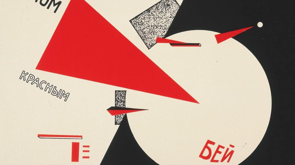 lissitzky beat the whites with the red wedge