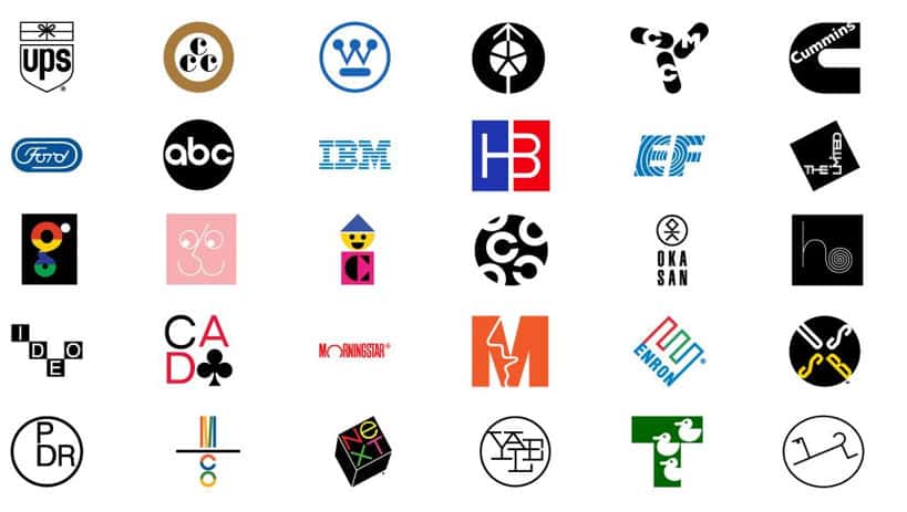 logos entworfen von paul rand