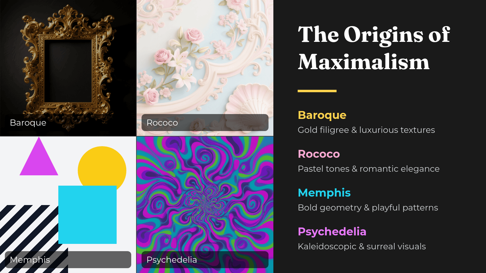 historische wurzeln des maximalistischen designs