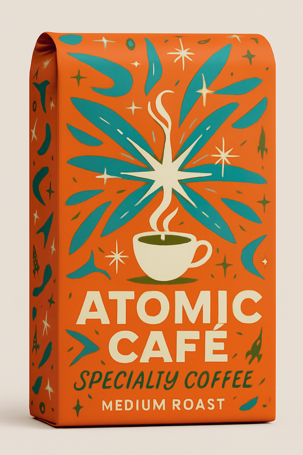 mid century modern verpackungsdesign