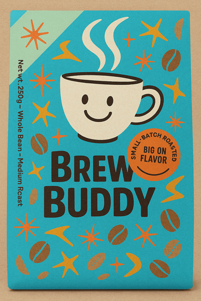 mid century modern graphic design style example
