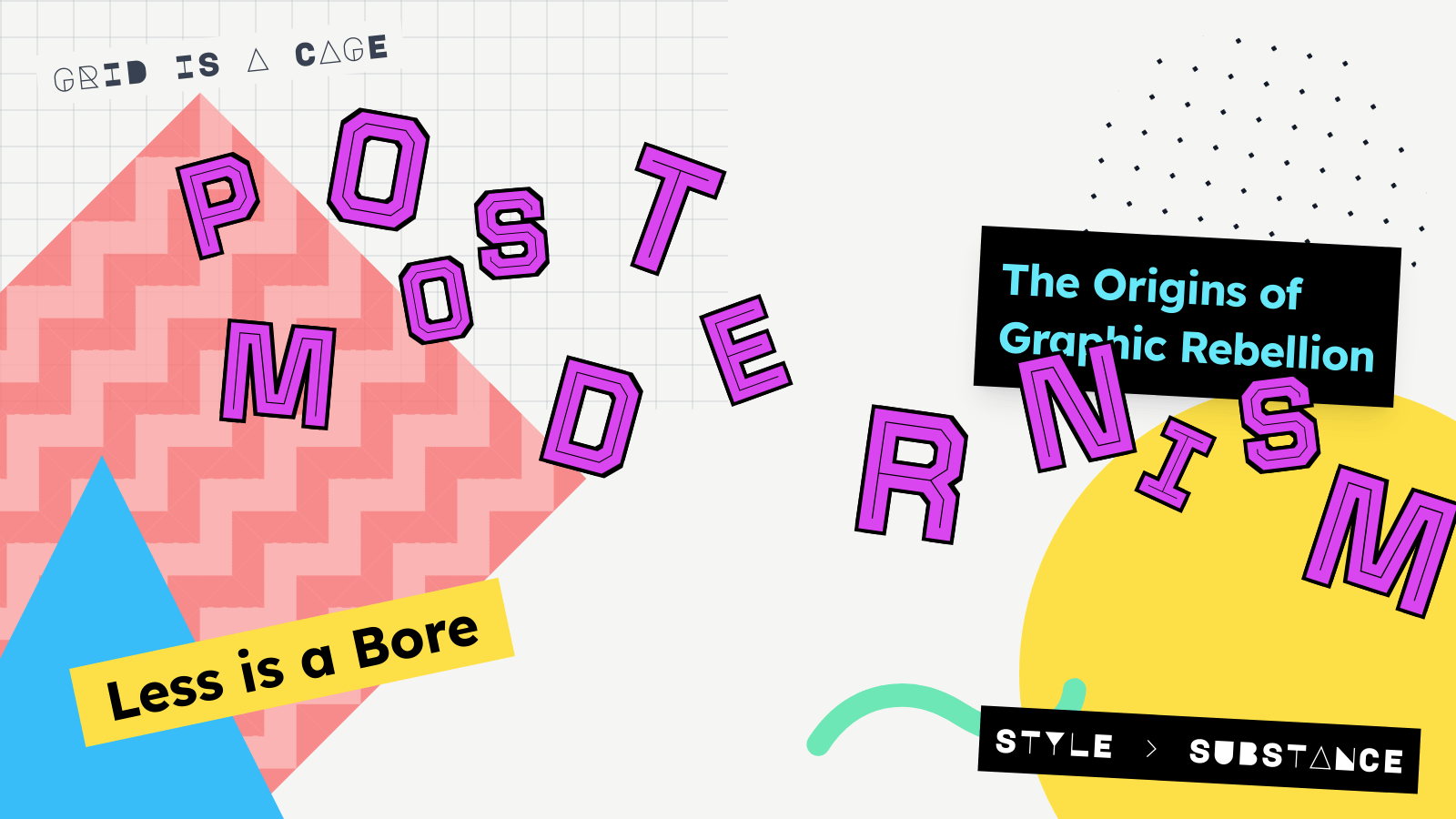 expressive und dekonstruierte typografie im postmodernen grafikdesign