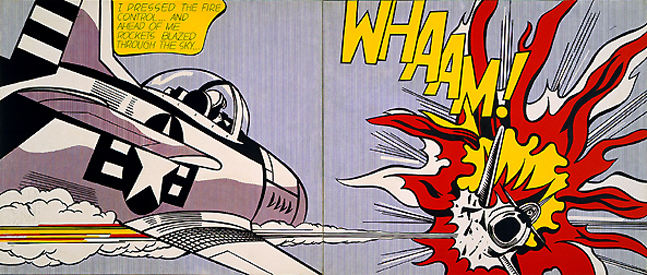 roy lichtenstein whaam 1963