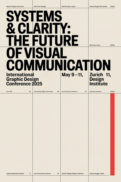 swiss graphic design style example
