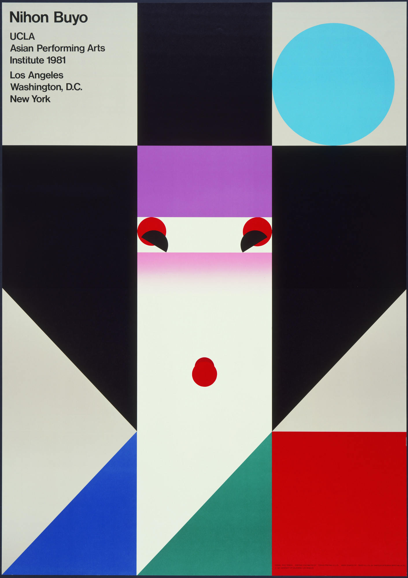 ikko tanaka das „nihon buyo“-plakat von 1981