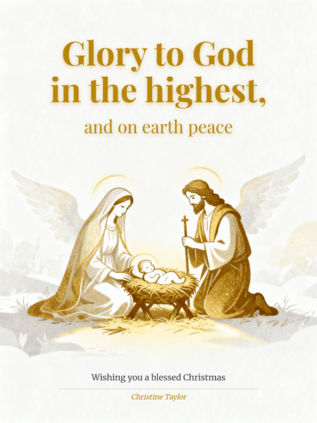 religious christmas card quotes