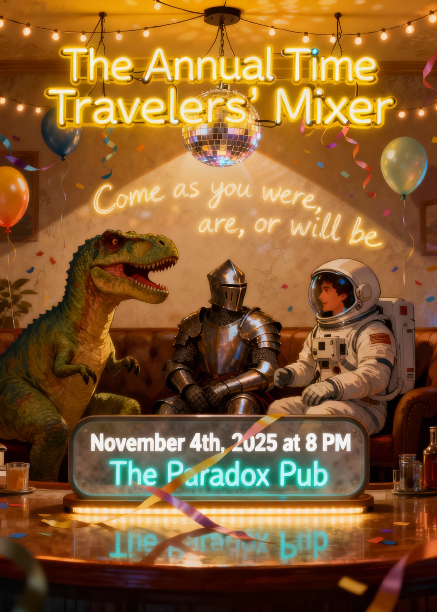 funny creative costume party invitation for halloween