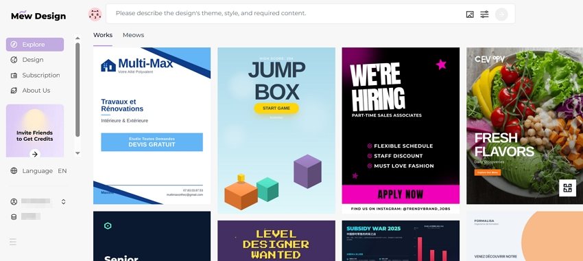 free ai social media post generator for graphic design