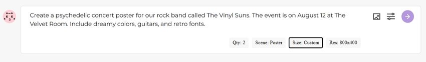 input prompt to chatgpt poster generator alternative