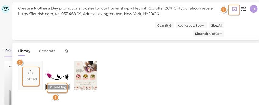 add tags for reference images